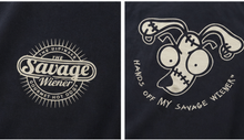 Load image into Gallery viewer, Hands Off My Savage Wiener™ Unisex T-Shirt (Black)