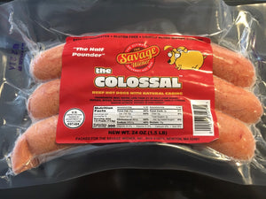 48 Half Pound Colossal Savage Wieners